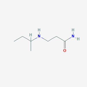 3-(Sec-butylamino)propanamide