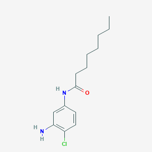 N-(3-Amino-4-chlorophenyl)octanamide