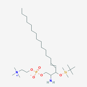 3-O-tert-Butyldimethylsilyl-D-erythro-sphingosylphosphorylcholine