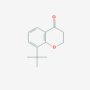 molecular formula C13H16O2 B1388396 8-Tert-butylchroman-4-one CAS No. 23067-79-0