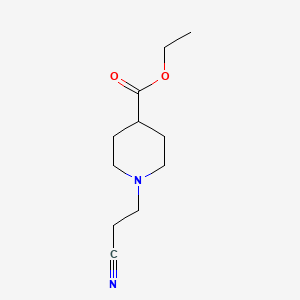 Ethyl 1-(2-cyanoethyl)piperidine-4-carboxylate