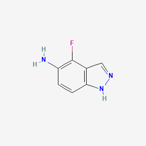 B1388411 4-fluoro-1H-indazol-5-amine CAS No. 935250-69-4