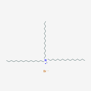 molecular formula C49H102BrN B13884297 N,N-Dihexadecyl-N-methylhexadecan-1-aminium bromide CAS No. 88932-02-9