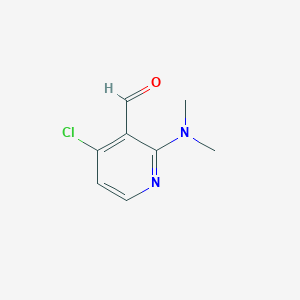 4-Chloro-2-(dimethylamino)nicotinaldehyde