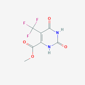 Methyl 2,6-dioxo-5-(trifluoromethyl)-1,2,3,6-tetrahydropyrimidine-4-carboxylate