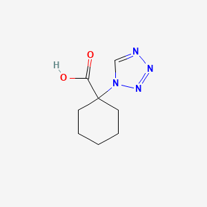 1-(1H-tetrazol-1-yl)cyclohexanecarboxylic acid