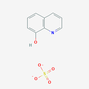 molecular formula C9H7NO5S-2 B13884330 Quinolin-8-ol;sulfate 