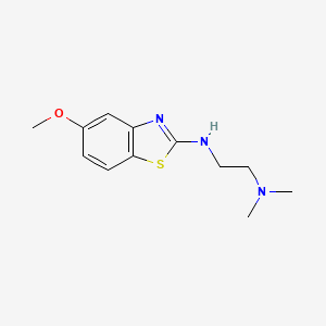 N'-(5-methoxy-1,3-benzothiazol-2-yl)-N,N-dimethylethane-1,2-diamine
