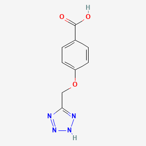 4-(1H-tetrazol-5-ylmethoxy)benzoic acid