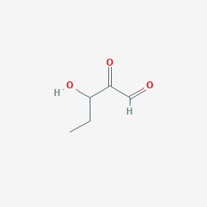 molecular formula C5H8O3 B13884748 3-Hydroxy-2-oxopentanal 
