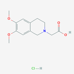 (6,7-Dimethoxy-3,4-dihydro-1H-isoquinolin-2-YL)-acetic acid hydrochloride