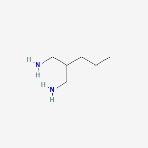molecular formula C6H16N2 B13884835 2-Propylpropane-1,3-diamine 