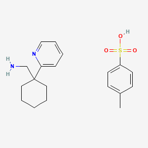 (1-(Pyridin-2-yl)cyclohexyl)methanamine tosylate