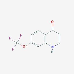 molecular formula C10H6F3NO2 B1388503 7-(Trifluoromethoxy)quinolin-4-ol CAS No. 53985-75-4