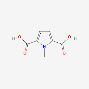 molecular formula C7H7NO4 B13885041 1-Methylpyrrole-2,5-dicarboxylic acid 