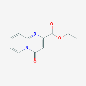 molecular formula C11H10N2O3 B13885092 4-oxo-4H-Pyrido[1,2-a]pyrimidine-2-carboxylic acid ethyl ester 