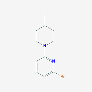 2-Bromo-6-(4-methylpiperidin-1-YL)pyridine