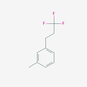 molecular formula C10H11F3 B1388537 1-Methyl-3-(3,3,3-trifluoropropyl)benzene CAS No. 1099597-71-3