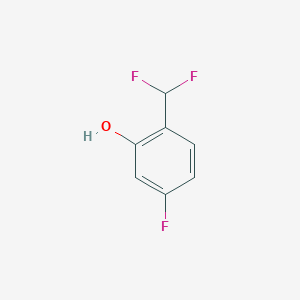 2-(Difluoromethyl)-5-fluorophenol