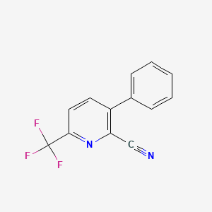 2-Cyano-3-phenyl-6-(trifluoromethyl)pyridine
