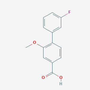 4-(3-Fluorophenyl)-3-methoxybenzoic acid