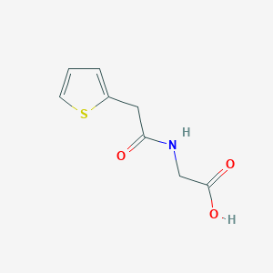 molecular formula C8H9NO3S B13885657 N-thienylacetylglycine 