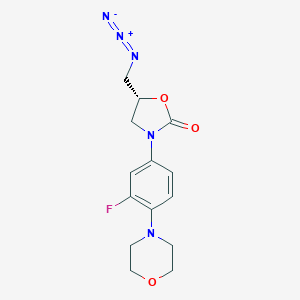 (R)-5-(Azidomethyl)-3-[3-fluoro-4-(4-morpholinyl)phenyl]-2-oxazolidinone