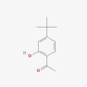 molecular formula C12H16O2 B13885848 1-(4-tert-Butyl-2-hydroxyphenyl)ethan-1-one CAS No. 113027-08-0