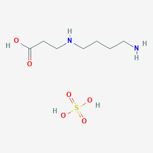 molecular formula C7H18N2O6S B13885929 Putreanine sulfate salt 