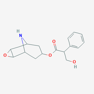 molecular formula C₁₆H₁₉NO₄ B138862 Norscopolamine CAS No. 4684-28-0