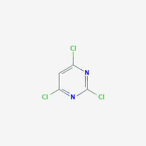 molecular formula C4HCl3N2 B138864 2,4,6-Trichloropyrimidine CAS No. 3764-01-0