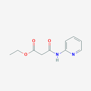 molecular formula C10H12N2O3 B13886446 Ethyl 3-oxo-3-(pyridin-2-ylamino)propanoate 