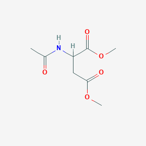 molecular formula C8H13NO5 B13886451 dl-Aspartic acid, N-acetyl-, dimethyl ester 