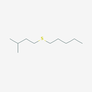 molecular formula C10H22S B13886793 Sulfide, isopentyl pentyl CAS No. 7352-01-4
