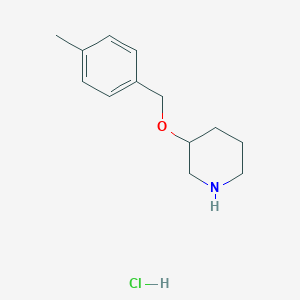 3-((4-Methylbenzyl)oxy)piperidine hydrochloride