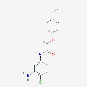 N-(3-Amino-4-chlorophenyl)-2-(4-ethylphenoxy)-propanamide