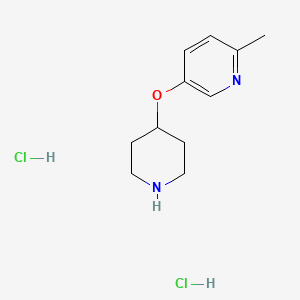 6-Methyl-3-pyridinyl 4-piperidinyl ether dihydrochloride