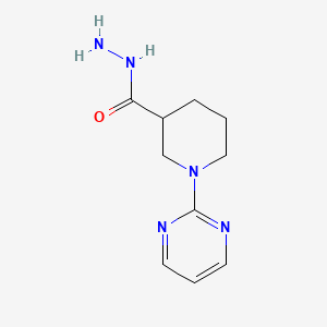 1-(Pyrimidin-2-YL)piperidine-3-carbohydrazide
