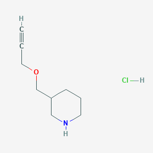 3-[(2-Propynyloxy)methyl]piperidine hydrochloride