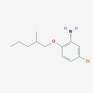 5-Bromo-2-[(2-methylpentyl)oxy]aniline