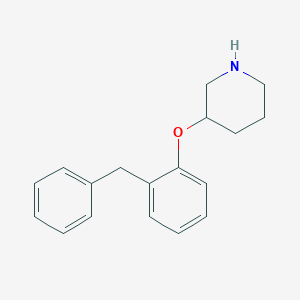 3-(2-Benzylphenoxy)piperidine