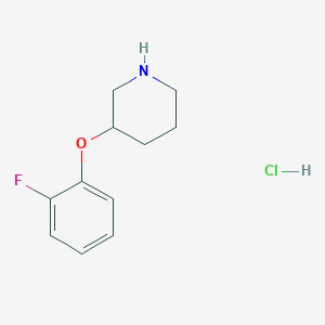 3-(2-Fluorophenoxy)piperidine hydrochloride