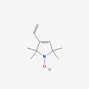 molecular formula C10H17NO B13887776 1-Oxyl-3-vinyl-2,2,5,5-tetramethyl-3-pyrroline 