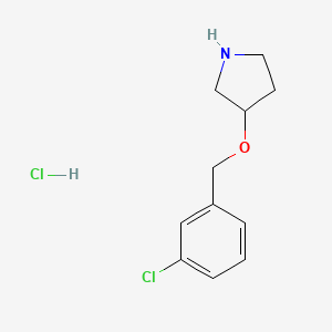 3-[(3-Chlorobenzyl)oxy]pyrrolidine hydrochloride