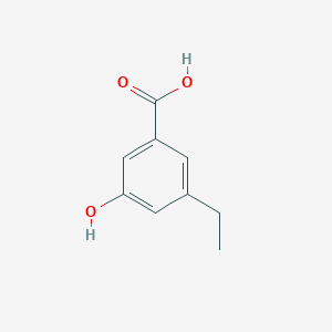 molecular formula C9H10O3 B13888053 3-Ethyl-5-hydroxybenzoic acid 