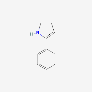 molecular formula C10H11N B13888061 2-Phenylpyrroline 