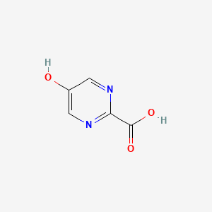 molecular formula C5H4N2O3 B1388807 5-Hydroxypyrimidine-2-carboxylic acid CAS No. 345642-87-7
