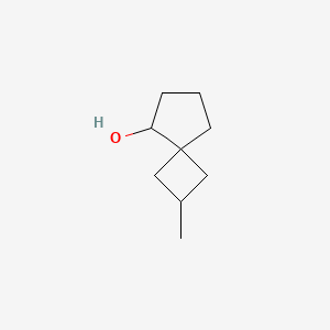 molecular formula C9H16O B13888136 2-Methylspiro[3.4]octan-5-ol 