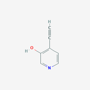 molecular formula C7H5NO B138882 4-Ethynylpyridin-3-ol CAS No. 142503-06-8