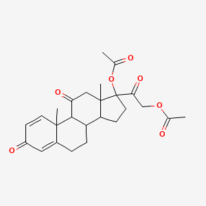 molecular formula C25H30O7 B13888205 Budesonide Impurity 6 